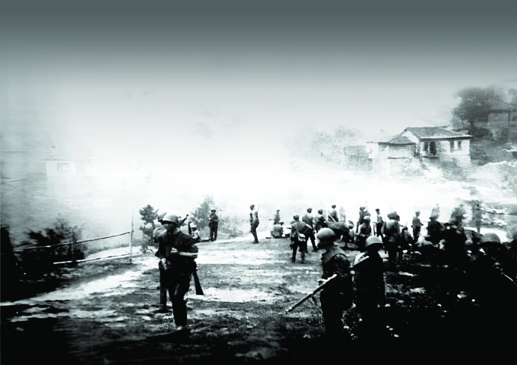 Σύντομο Ιστορικό της σφαγής των κατοίκων του Άνω Καρυοφύτου