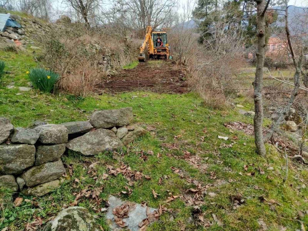 Εργασίες για την διαδρομή του Ιστορικού Περιπάτου